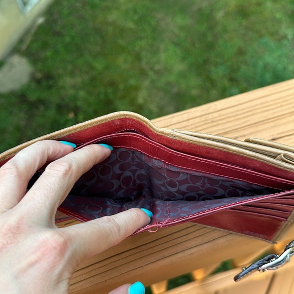 Coach vintage leather wallet - Picture 8 of 15